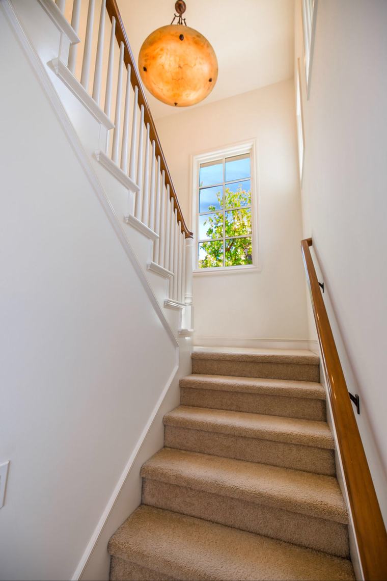 Staircase to the private quarters