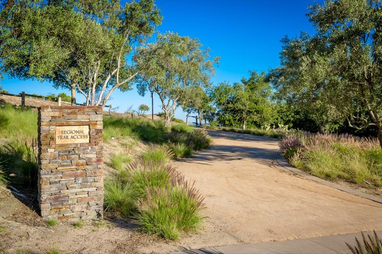Regional trail access from the community